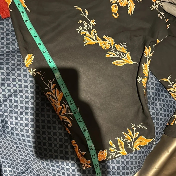 Vintage Floral style FREE Open Women's floral  Duster Length Robe Kimono - Picture 7 of 11